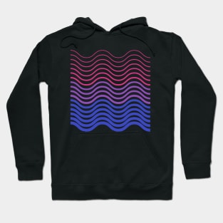 Bisexual Wave Hoodie